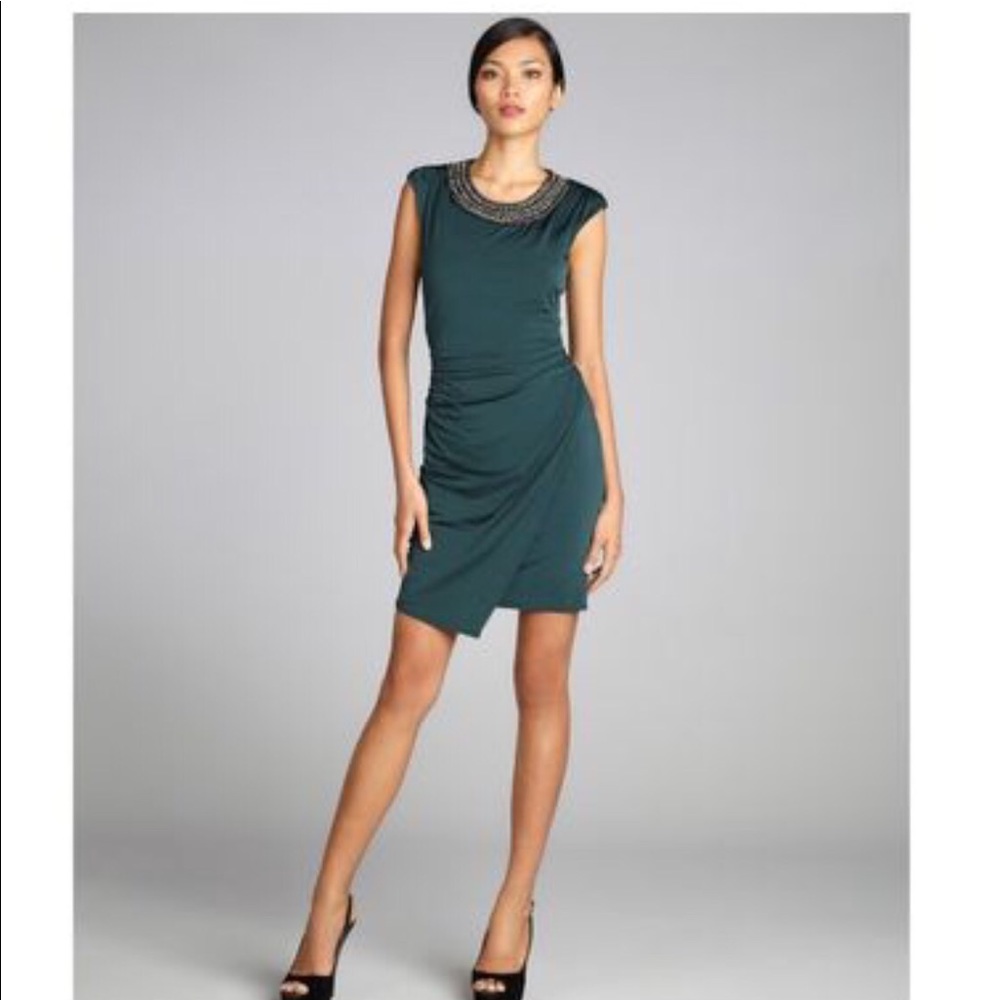 Laundry Shelli Segal Green Cocktail dress